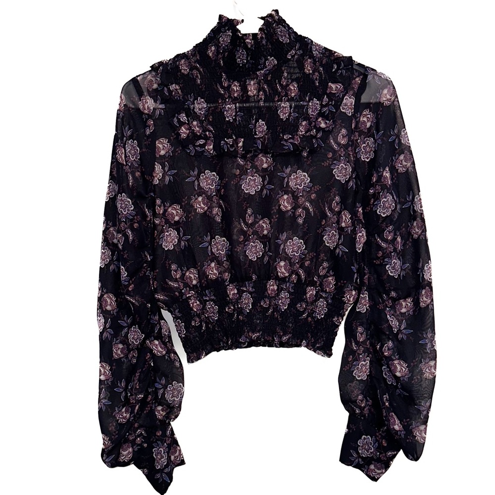 XS H&M Floral Blouse EUC